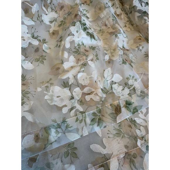 Cottage Core Peasant Farmhouse Dress Women Small Smocked Modest Traditional - Picture 10 of 12